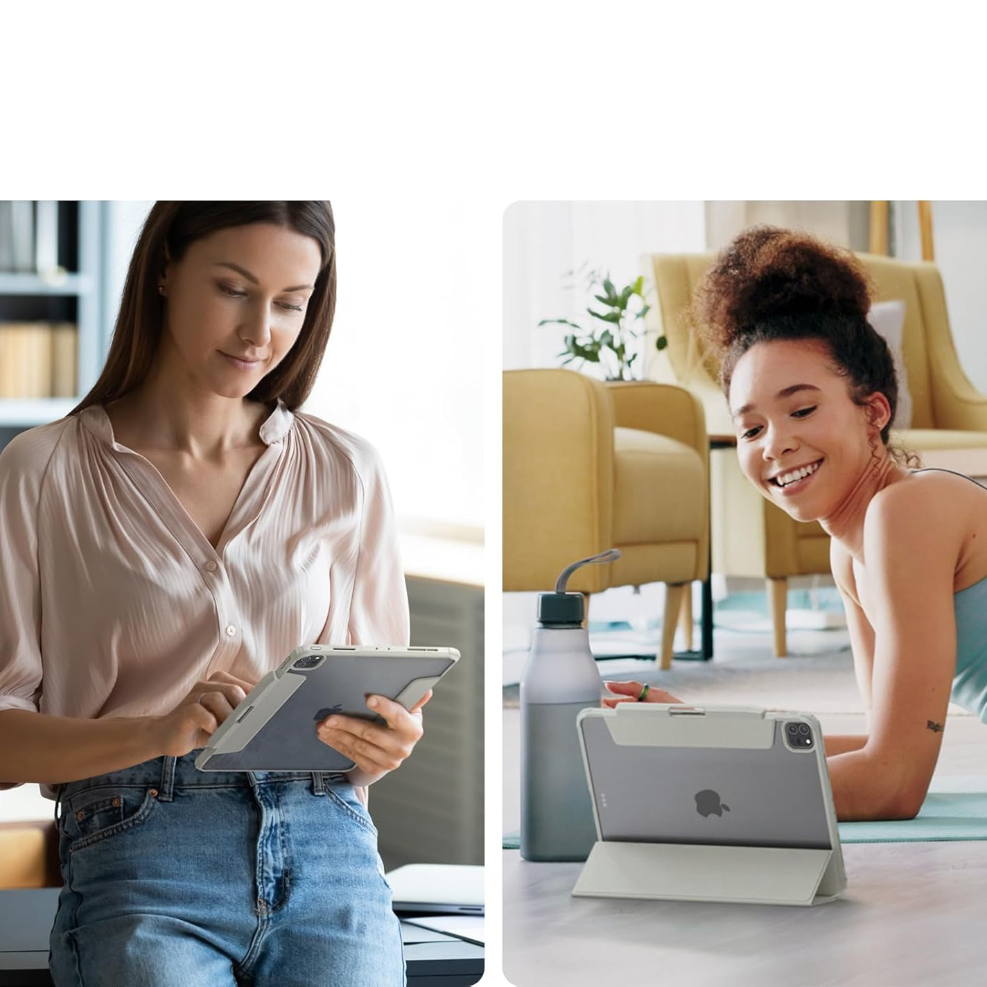 Etui Spigen Air Skin Pro do iPad Pro 11" 2022/2021/2020/2018, szare